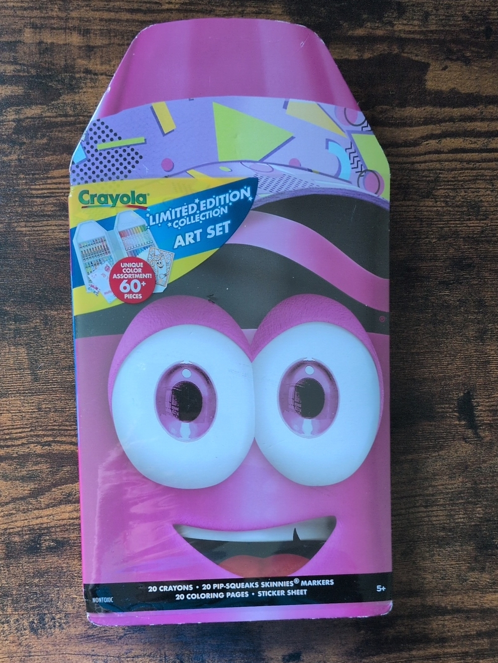 NEW In Box Sealed Crayola Mully Limited Edition Retired Colors Art Set 60 Pieces